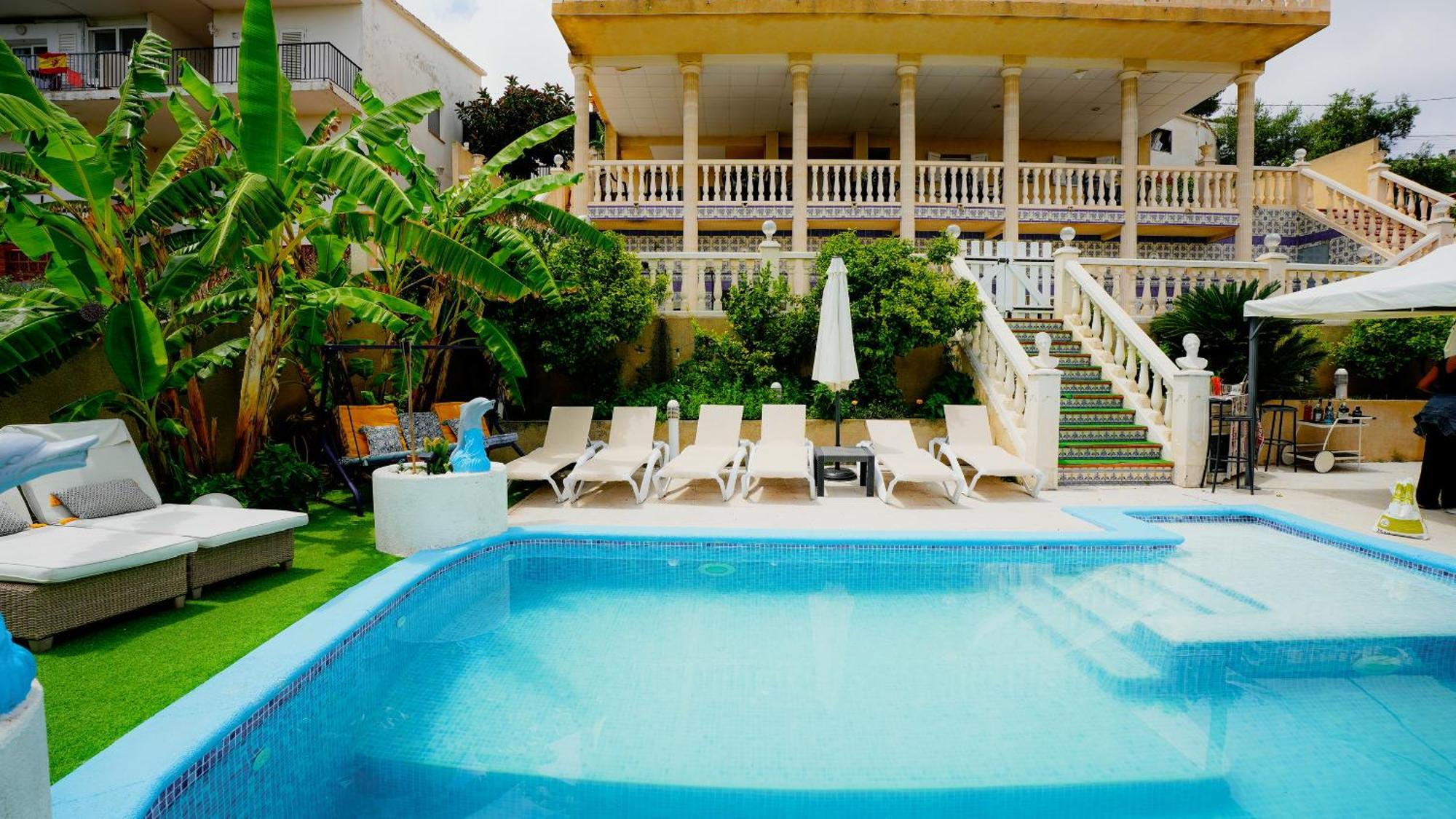 La Casa De Mima Bed & Breakfast กูเบเยส ภายนอก รูปภาพ